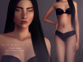 Sims 4 — Skin Overlay .v3 by Marithas — Skin overlay. v4 -Bust: Separated, Busty, Andro -Updated Collarbone -New eyelids
