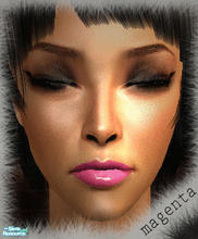 Sims 2 — Rina lipgloss set - 41af13d1 Magenta by katelys — Shiny lipgloss for your sims to enjoy.