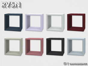 Sims 4 — Do It Your-Shelf Modular Cubby - C2 by RAVASHEEN — The essential piece of the 'Do It Your-Shelf' series is the