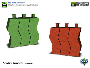 Sims 3 — kardofe_ Studio Zanotta_Vases by kardofe — Three united vases