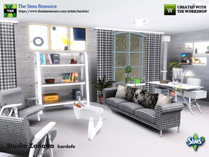 Sims 3 — kardofe_ Studio Zanotta by kardofe — Studio with two areas, one for work and the other for relaxation or
