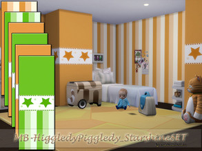 Sims 4 — MB-HiggledyPiggledy_StarshineSET by matomibotaki — MB-HiggledyPiggledy_StarshineSET, lovely wallpaper for the