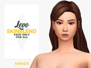 Sims 4 — Levo Skinblend (Forehead Wrinkles) by Nords — Hello darlings! Here's yet another face only skinblend, it was