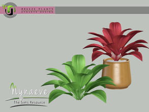 Sims 3 — Breeze Aida Plant by NynaeveDesign — Breeze Plants - Aida Found Under: Decor - Plants Price: 71 Tiles: 1x1