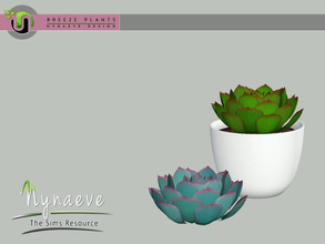 Sims 3 — Breeze Echeveria by NynaeveDesign — Breeze Plants - Echeveria Found Under: Decor - Plants Price: 71 Tiles: 1x1