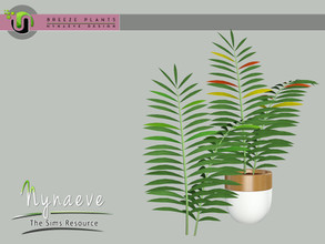Sims 3 — Breeze Palm Fronds by NynaeveDesign — Breeze Plants - Palm Fronds Found Under: Decor - Plants Price: 71 Tiles: