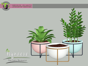 Sims 3 — Breeze Planter with Stand by NynaeveDesign — Breeze Plants - Planter with Stand Found Under: Decor - Plants