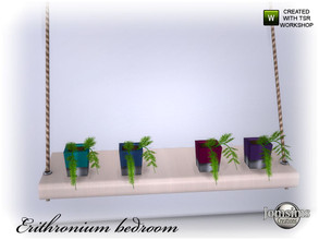 Sims 4 — Erithronium bedroom part 2 plant for shelf 2 by jomsims — Erithronium bedroom part 2 plant for shelf 2