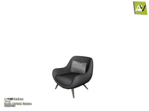 Sims 3 — Ilum Seat Single by ArtVitalex — - Ilum Seat Single - ArtVitalex@TSR, Feb 2020