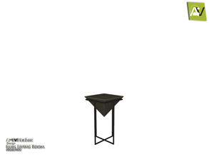 Sims 3 — Ilum End Table by ArtVitalex — - Ilum End Table - ArtVitalex@TSR, Feb 2020