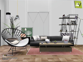 Sims 3 — Ilum Living Room by ArtVitalex — - Ilum Living Room - ArtVitalex@TSR, Feb 2020 - All objects are recolorable -