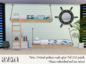 Sims 4 — Tropic Like It's Hot Beach House Set by RAVASHEEN — !!! N O T E !!! This set has been updated after a Feb 2020