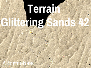 Sims 4 — Terrain Glittering Sands 42 by abormotova2 — Terrain set of glittering sands for Sim beaches, and private ponds.