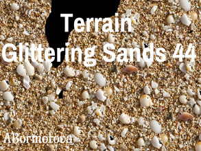 Sims 4 — Terrain Glittering Sands 44 by abormotova2 — Terrain set of glittering sands for Sim beaches, and private ponds.