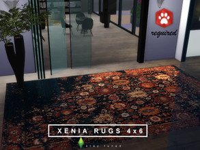 Sims 4 — Big Size Rugs 4x6, CATS & DOGS required by FirstR2 — Set of brand new large rugs, 4x6, Cats and Dogs