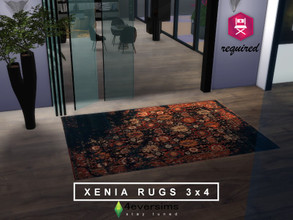 Sims 4 — Middle Size Rugs 3x4 - GET FAMOUS required by FirstR2 — Brand new rugs set, middle size 3x4, Get Famous
