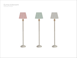 Sims 4 — [Sunny kidsroom] - floor lamp by Severinka_ — Floor lamp From the set 'Sunny kidsroom furniture' Build / Buy