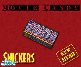 Sims 2 — Movie Candy - Snickers by elmazzz — 