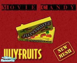 Sims 2 — Movie Candy - Jujyfruits by elmazzz — 