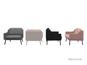 Sims 4 — Living Cologne 20 - Living Chair by ShinoKCR — Furniture Set inspired by the Furniture Fair at Cologne 2020