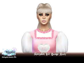 Sims 4 — Shimydim K12 With Bangs Hair by Shimydimsims — A new hair inspired by Melanie Martinez in her movie K12! 84