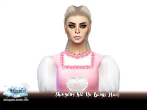 Sims 4 — Shimydim K12 Without Bangs Hair by Shimydimsims — A new hair inspired by Melanie Martinez in her movie K12! 84