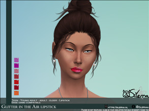 Sims 4 — Glitter in the Air by Silerna — Have some glitter.....? Be the fanciest on the party with this cool lipstick! 7
