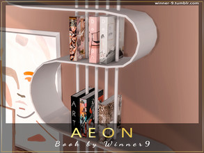 Sims 4 — Aeon Book by Winner9 — Book from my office set Aeon, you can find it easy in your game by typing Winner9 or Aeon