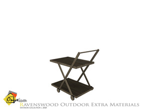 Sims 4 — Ravenswood Dining Cart by Onyxium — Onyxium@TSR Design Workshop Outdoor And Garden Collection | Belong To The