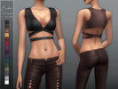 Sims 4 — Ember Top by Sifix2 — - New mesh - 15 swatches - Base game compatible - HQ mod compatible - Custom thumbnail -