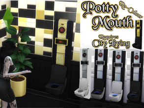 Sims 4 — Potty Mouth Re-Colour by Ashylia33 — Potty Mouth re-colour Better colour matching!