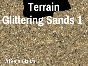 Sims 4 — Terrain Glittering Sands 1 by abormotova2 — Terrain set of glittering sands for Sim beaches, and private ponds.
