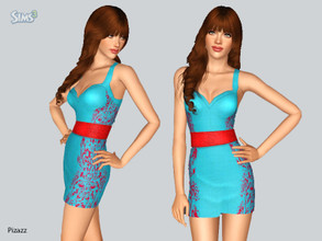 Sims 3 — Club Dress 025 by pizazz — Club Dress New Mesh