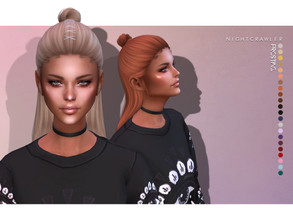 Sims 4 — Nightcrawler-Frosting (HAIR SET) by Nightcrawler_Sims — NEW HAIR MESH T/E Smooth bone assignment All lods