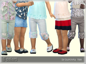 Sims 4 —  Shoes Toddler F by bukovka — Slippers for girls toddler. Installed independently. My new mesh is on. Suitable