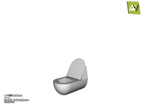 Sims 3 — Oakes Toilet by ArtVitalex — - Oakes Toilet - ArtVitalex@TSR, Mar 2020