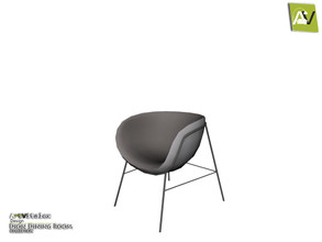 Sims 3 — Dion Dining Chair by ArtVitalex — - Dion Dining Chair - ArtVitalex@TSR, Mar 2020