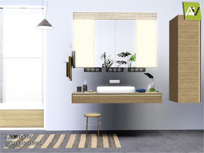 Sims 3 — Oakes Bathroom by ArtVitalex — - Oakes Bathroom - ArtVitalex@TSR, Mar 2020 - All objects are recolorable - Oakes