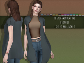 Sims 4 — Harmony by PlayersWonderland — _New Mesh _HQ _All LOD's _15 Swatches