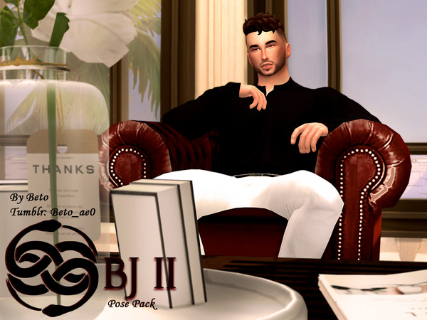 Sims 4 — Bj II - Pose Pack by Beto_ae0 — Bj poses return refreshed. I hope you enjoy the second version of Bj - Pose