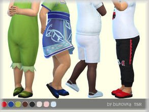 Sims 4 —  Shoes Toddler F by bukovka — Slippers for girls toddler. Installed independently. My new mesh is on. Suitable