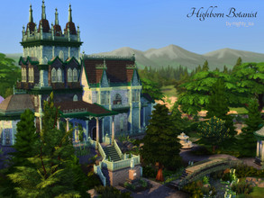 Sims 4 — Highborn Botanist by VirtualFairytales — As second-born he is lucky not to carry too much responsibility. But