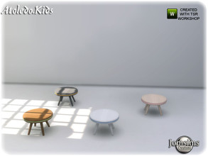 Sims 4 — Atoledo kids bedroom end table by jomsims — Atoledo kids bedroom end table