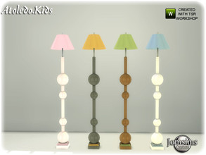 Sims 4 — Atoledo kids bedroom part 2 floor lamp by jomsims — Atoledo kids bedroom part 2 floor lamp