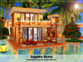 Sims 4 — Sapphire Shores - Nocc by sharon337 — 50 x 50 lot. Value $302,031 5 Bedroom 5 Bathroom . This house contains No