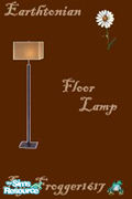 Sims 1 — Earthtonian Livingroom Set - Floor Lamp by frogger1617 — Part of the Earthtonian Livingroom Set.