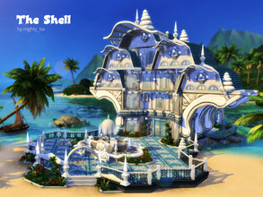 Sims 4 — The Shell by VirtualFairytales — 'I was searching for shells on the beach and found a really big one.' Something