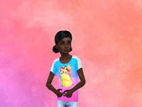 Sims 4 — Disney princess t-shirt for kids - Kids Room needed by Nordica-sims — I've made this t-shirt for kids 6