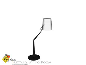 Sims 4 — Brittany Floor Lamp by Onyxium — Onyxium@TSR Design Workshop Living Room Collection | Belong To The 2020 Year