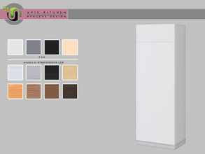 Sims 4 — Avis Tall Cabinet - Tile by NynaeveDesign — Avis Tall Cabinet - Tile Found under: Surfaces - Miscellaneous